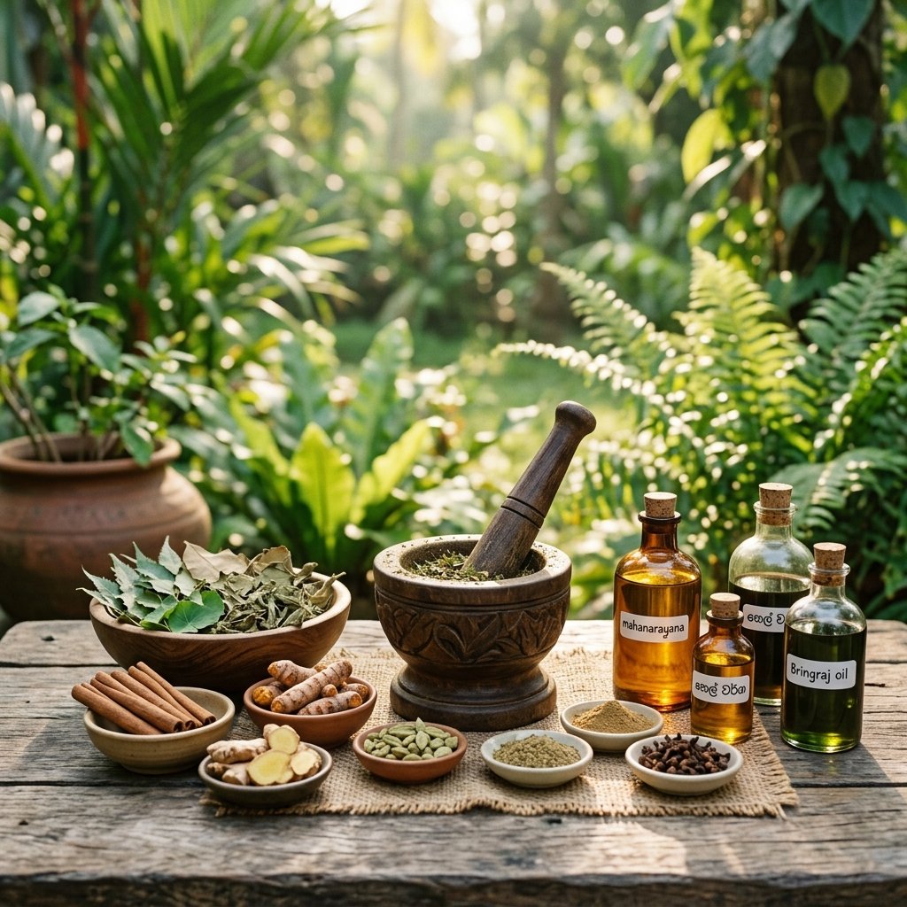 Authentic Sri Lankan Ayurvedic Herbal Formulations and Natural Treatments